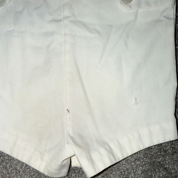 Vintage White Overalls with Red Car Design - Picture 4 of 6